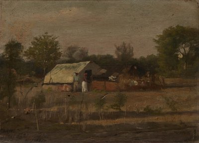 Mexican Jacal by Robert Jenkins Onderdonk
